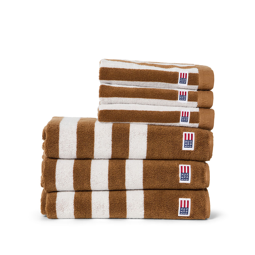 Lexington Striped Terry Handduk